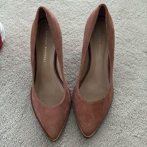 Loeffler Randall Women's Brown Suede Heels